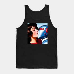 robot love Tank Top